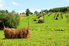 Haystack-agriculture Royalty Free Stock Photo Haystack-agriculture Royalty Free Stock Photo