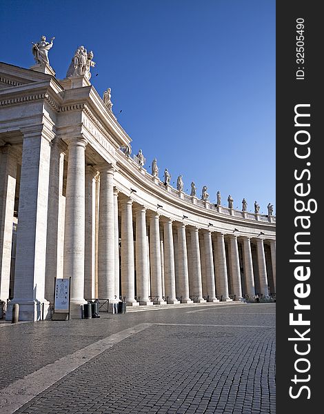 Piazza San Pietro, Rome, Italy