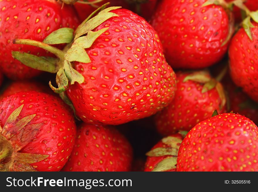 Strawberry as a symbol of the dietary and nutritional food