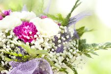 Close Up On Colorful Wedding Bouquet Stock Image Close Up On Colorful Wedding Bouquet Stock Image