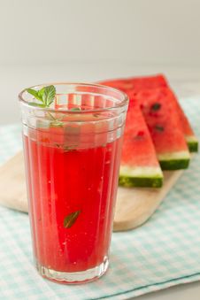 Glass Of Watermelon Juice Royalty Free Stock Image Glass Of Watermelon Juice Royalty Free Stock Image