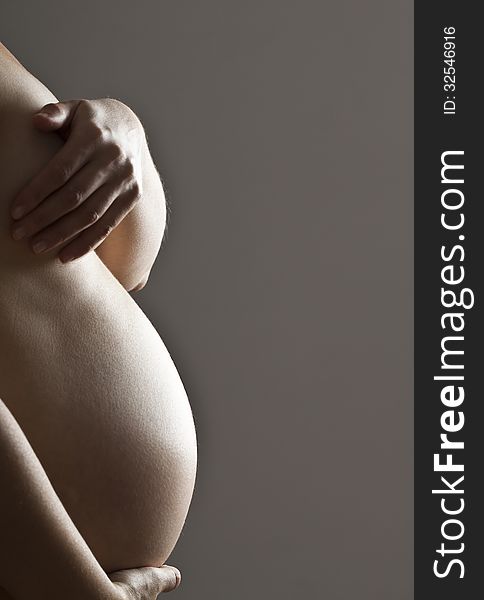 Belly Of Pregnant Woman