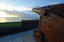 Old Fort S Cannon Stock Images Old Fort S Cannon Stock Images