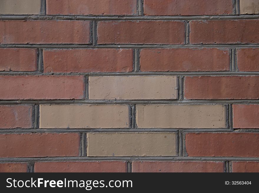 Brick Wall Background (brickwork)