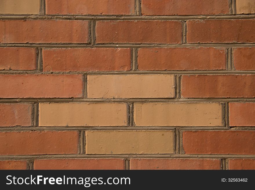 Background made on the basis of brick masonry. Background made on the basis of brick masonry.