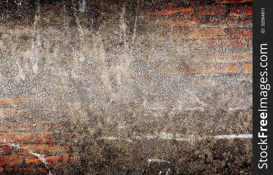 Abstract the old grunge wall for background