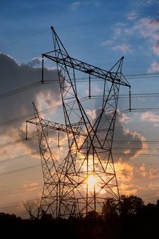 High Voltage Tower Stock Images High Voltage Tower Stock Images