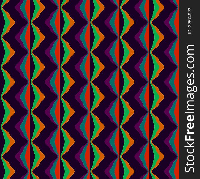 Seamless pattern geometric waves colorfull. Seamless pattern geometric waves colorfull
