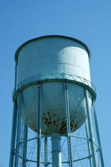 Blue Water Tower Stock Photos Blue Water Tower Stock Photos