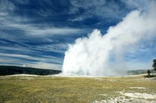 Old Faithful At Yellowstone NP Stock Photos Old Faithful At Yellowstone NP Stock Photos