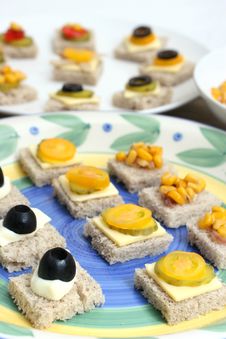Canapes Royalty Free Stock Photos Canapes Royalty Free Stock Photos