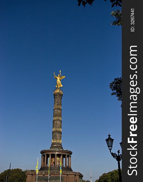 The victory column(Siegessäule) from Berlin