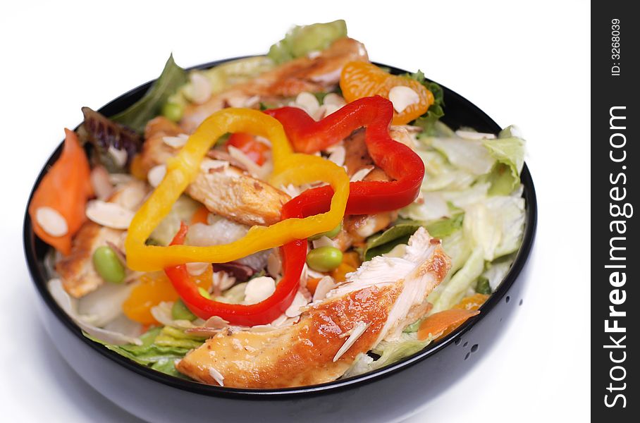 Healthy Hearty Delicious Salad Bowl. Healthy Hearty Delicious Salad Bowl