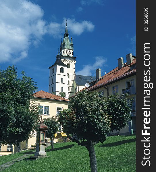 Historic town, Kremnica, central Slovakia