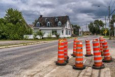 Hazard Marker Royalty Free Stock Image Hazard Marker Royalty Free Stock Image