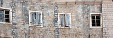 The Facade Of The Building Royalty Free Stock Photos The Facade Of The Building Royalty Free Stock Photos