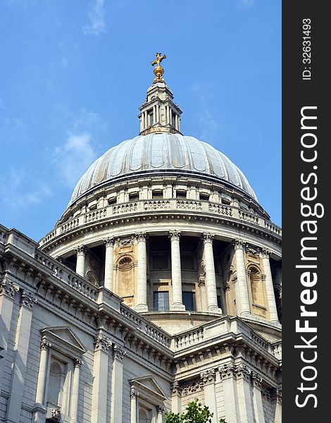 St Paul S Cathedral Dome, London.