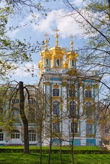 Dome Of Russian Orthodox Church Of Catherine Palace Stock Image Dome Of Russian Orthodox Church Of Catherine Palace Stock Image