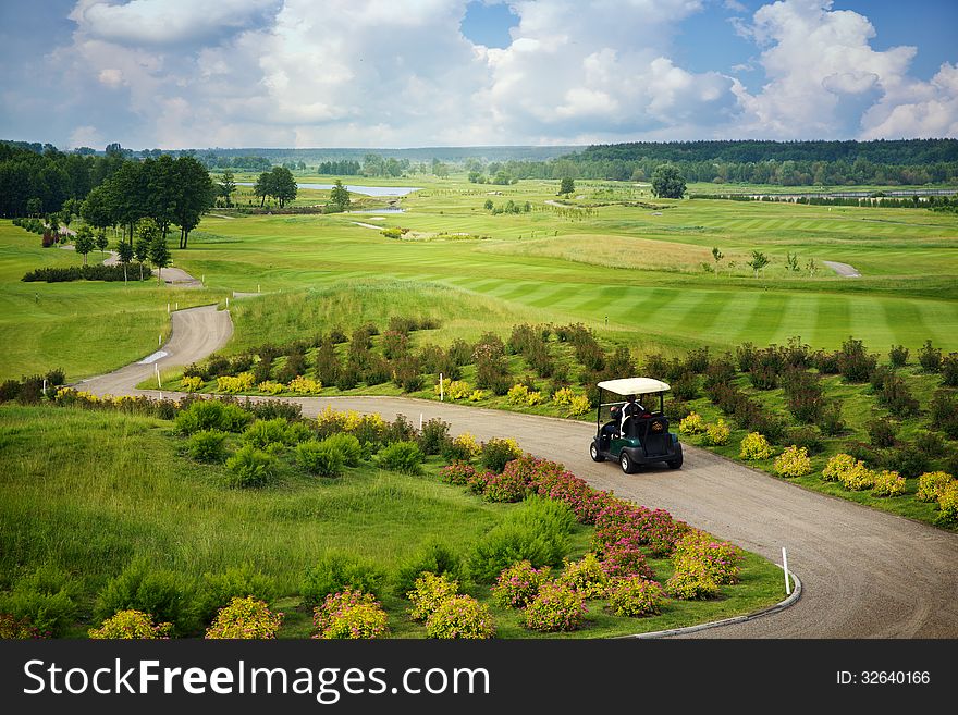 Great view at the golf course