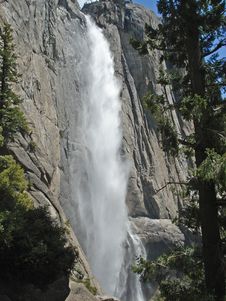Upper Falls, Yosemite Royalty Free Stock Image Upper Falls, Yosemite Royalty Free Stock Image