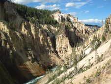 Grand Canyon Of The Yellowstone Stock Image Grand Canyon Of The Yellowstone Stock Image
