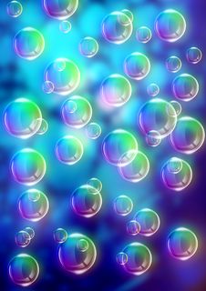 Bubbles Background Royalty Free Stock Images