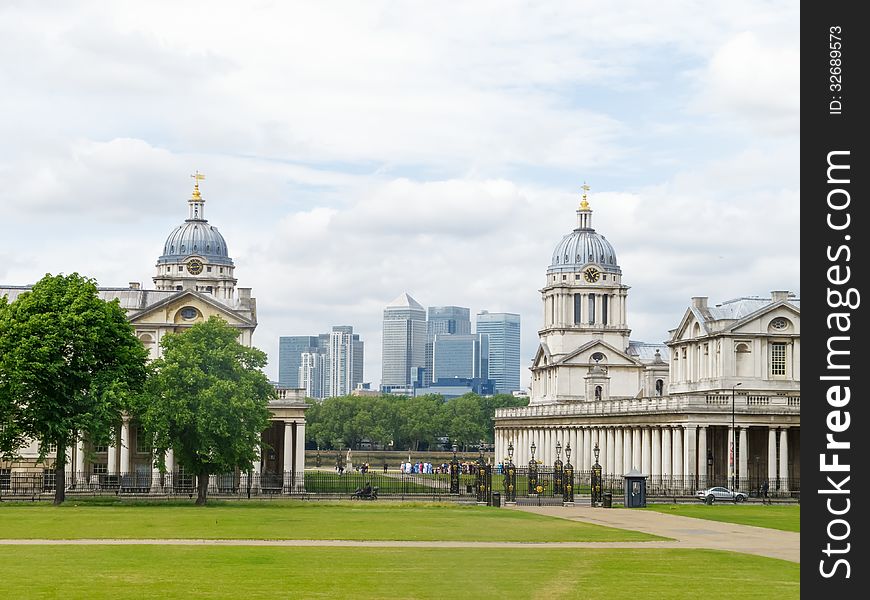 Old Naval College, Greenwich, England. Old Naval College, Greenwich, England