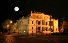 The Night View Of Prague Royalty Free Stock Images The Night View Of Prague Royalty Free Stock Images