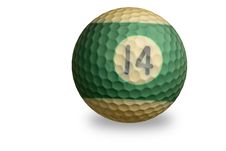 Pool Ball With Golf Ball Textu Royalty Free Stock Photos Pool Ball With Golf Ball Textu Royalty Free Stock Photos