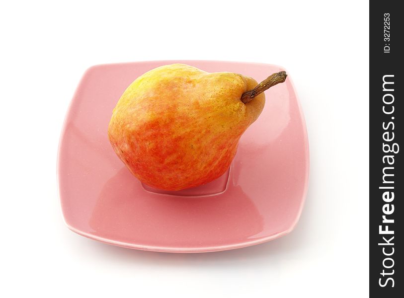 Pear On The Saucer