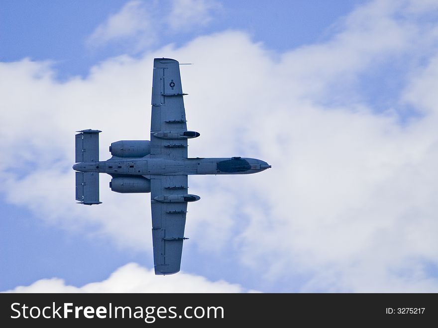 The A 10 Warthog tank attack strike fighter. The A 10 Warthog tank attack strike fighter