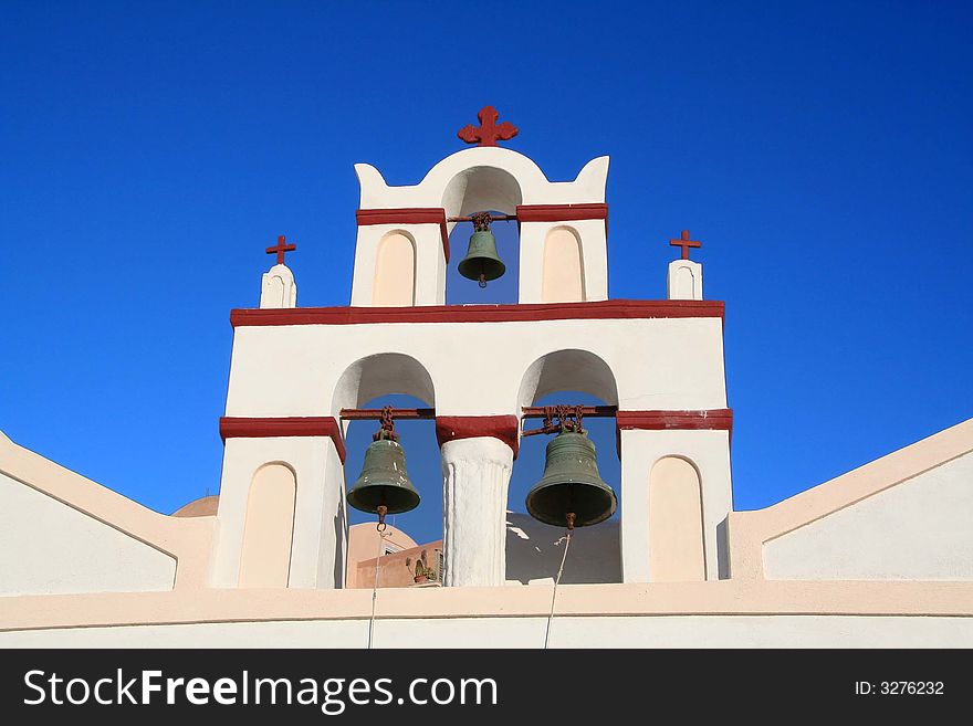 Bell of a greek church