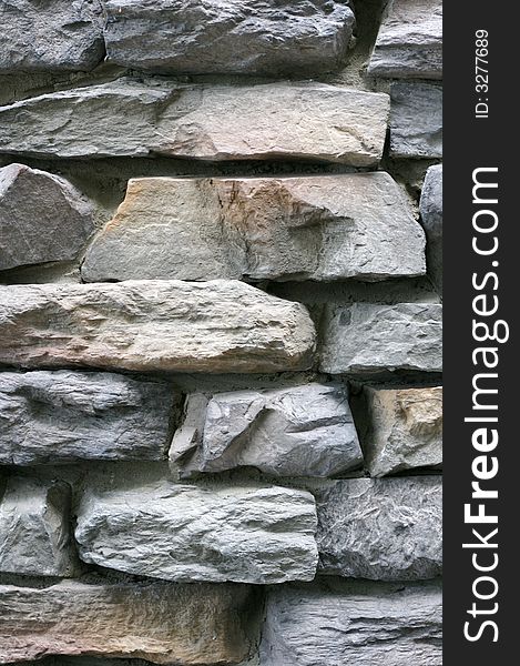 Close up of a stone wall background