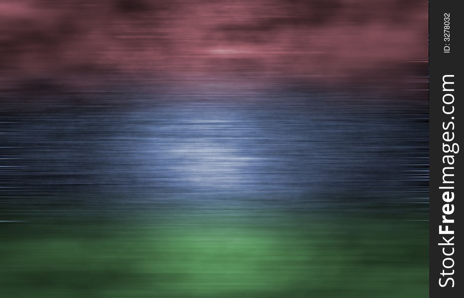 Blurred Colored Background