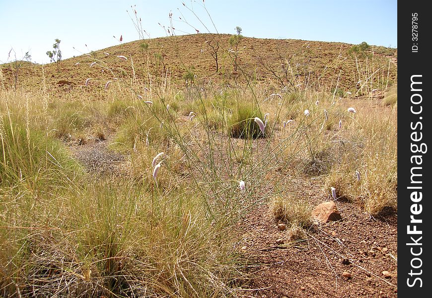 Wolfe creek meteorite crater, edge