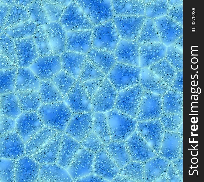 The seamless texture mosaic blue