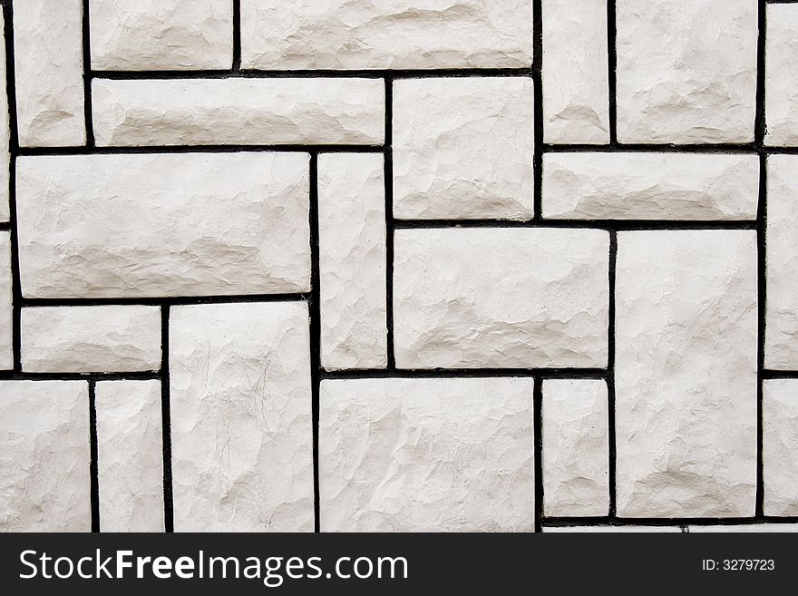 Texture of white wall and black lines. Texture of white wall and black lines