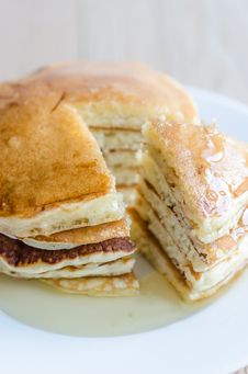 Pancakes Royalty Free Stock Photo Pancakes Royalty Free Stock Photo