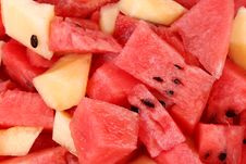 Bunch Of Sliced Watermelons And Melons Royalty Free Stock Image Bunch Of Sliced Watermelons And Melons Royalty Free Stock Image
