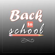 Back To School Royalty Free Stock Photos
