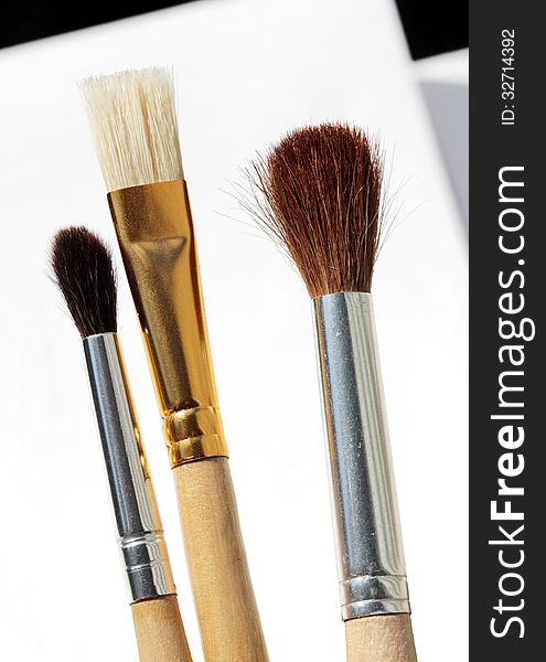 Three Brushes