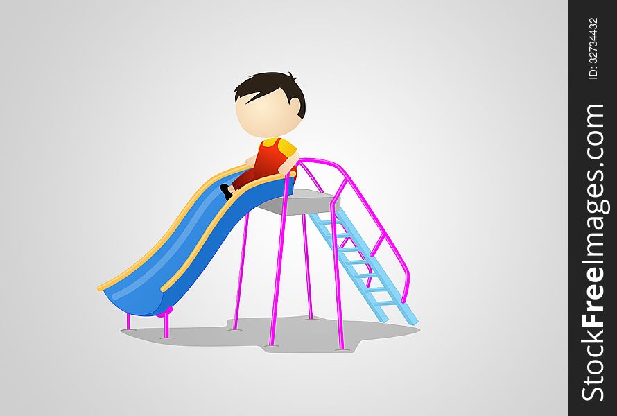 Illustration of Slider playground done by software