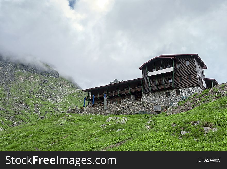 Mountain Hut in Romania (on the Transfagarasan road)