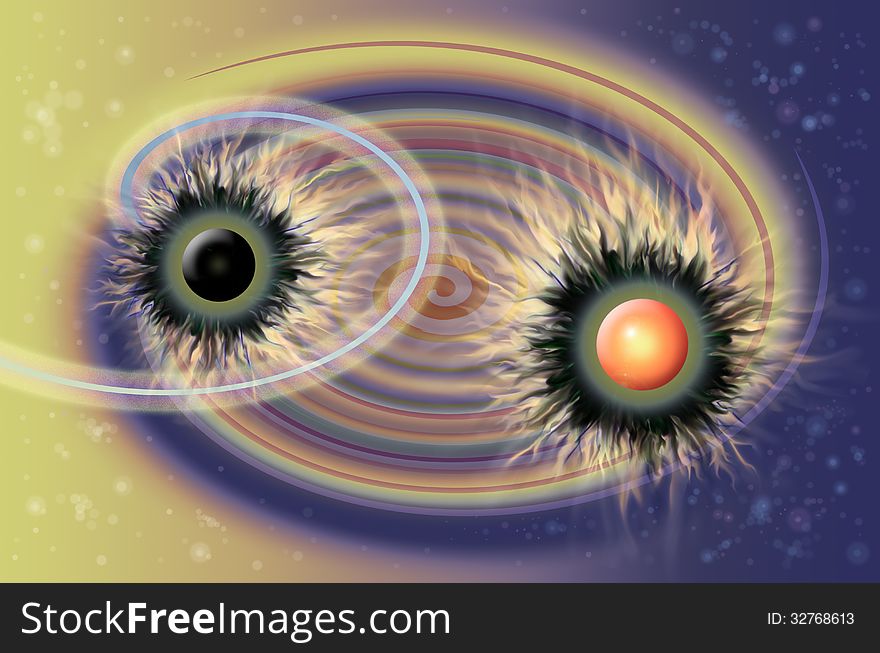 Universe Abstract Background