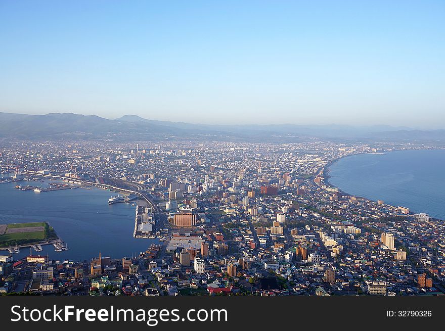 Hakodate Cityscape From Hakodate