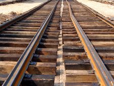 Unfinished Railroad Stock Photo Unfinished Railroad Stock Photo