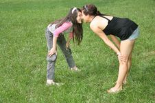 Mother And Daughter Royalty Free Stock Image Mother And Daughter Royalty Free Stock Image