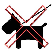 Dog Prohibited Sign Stock Photo Dog Prohibited Sign Stock Photo