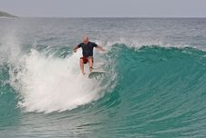 Surfing Wipe Out Royalty Free Stock Photos Surfing Wipe Out Royalty Free Stock Photos