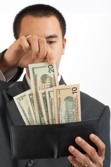 Getting Dollars Stock Photography Getting Dollars Stock Photography